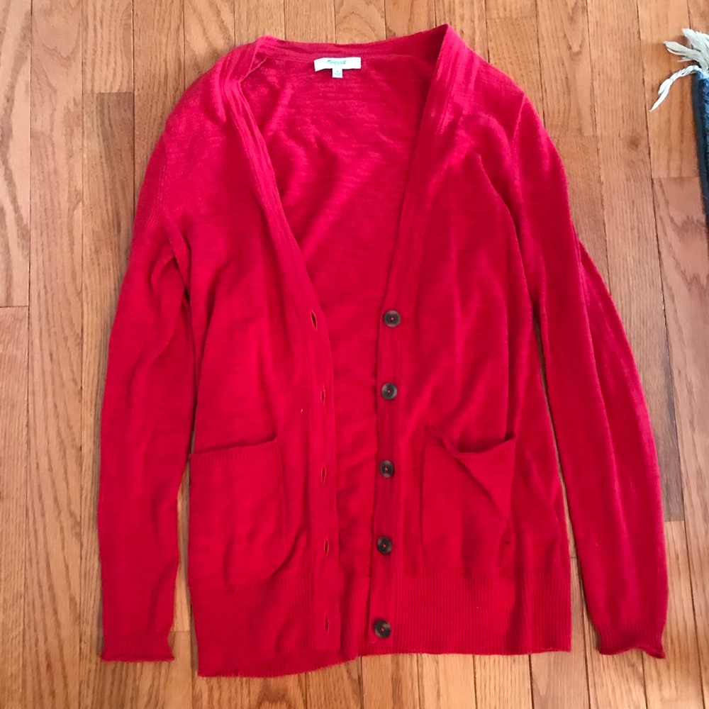 Madewell cardigan!